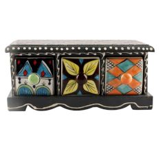 Spice Box-1412 Masala Rack Container Gift Item